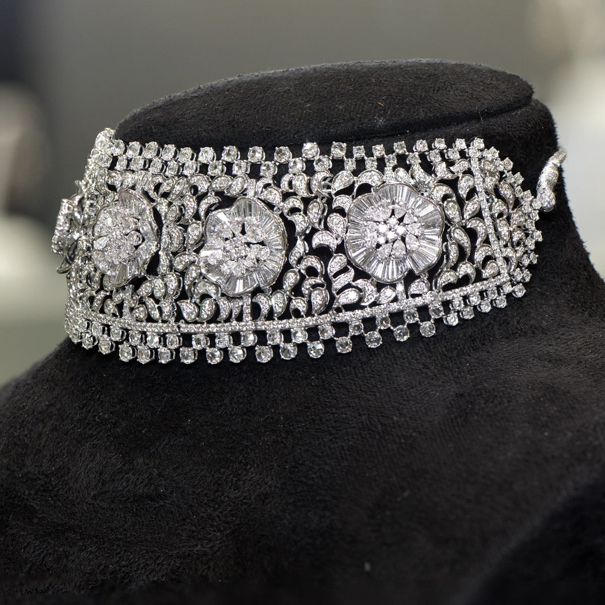 Stone Henge Diamond Choker
