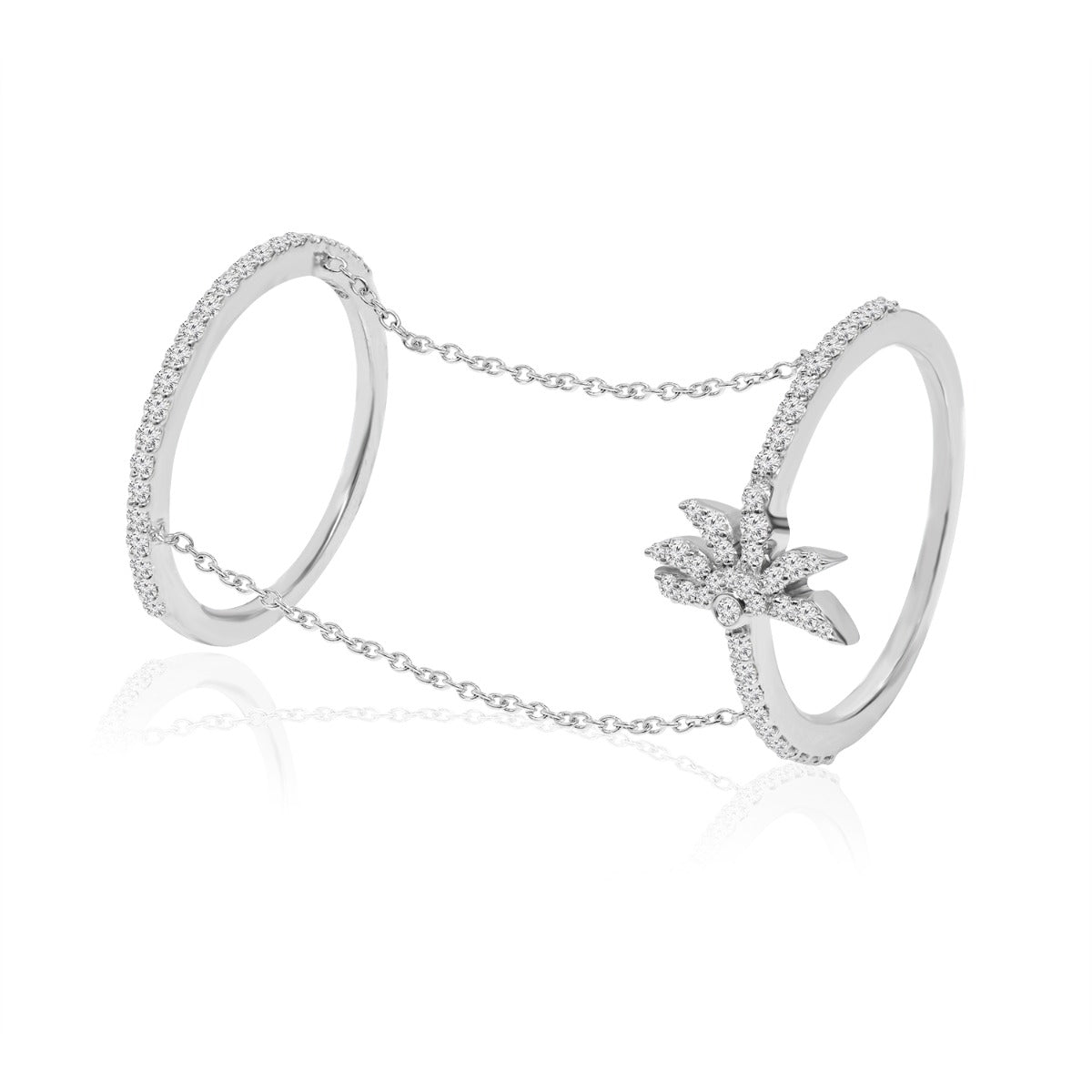 Diamond String Ring