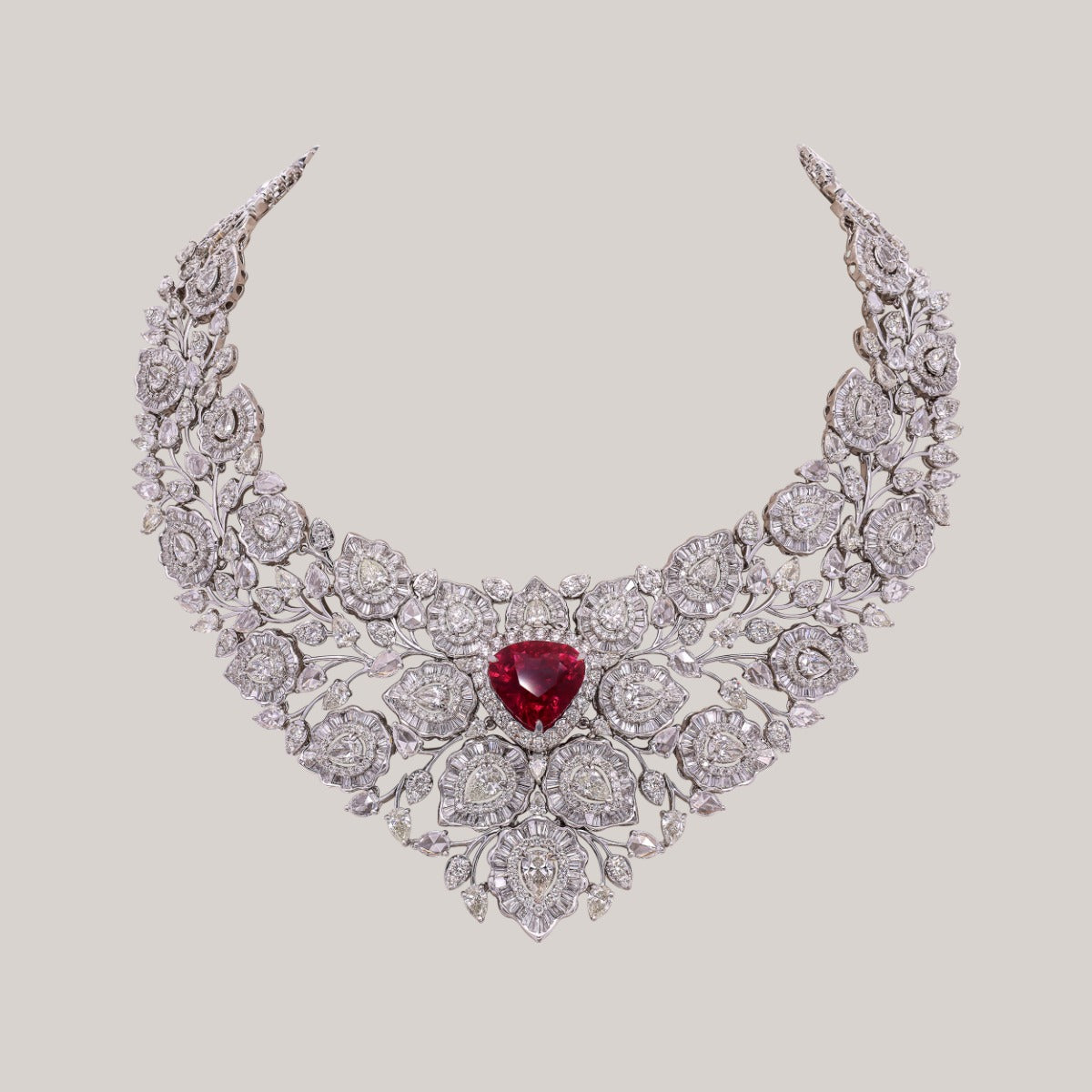 Endless Beauty Diamond Necklace Set