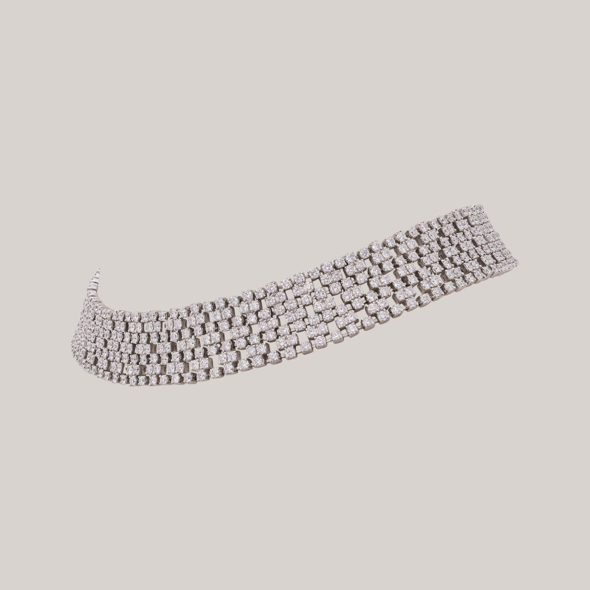 Tetris Diamond Necklace