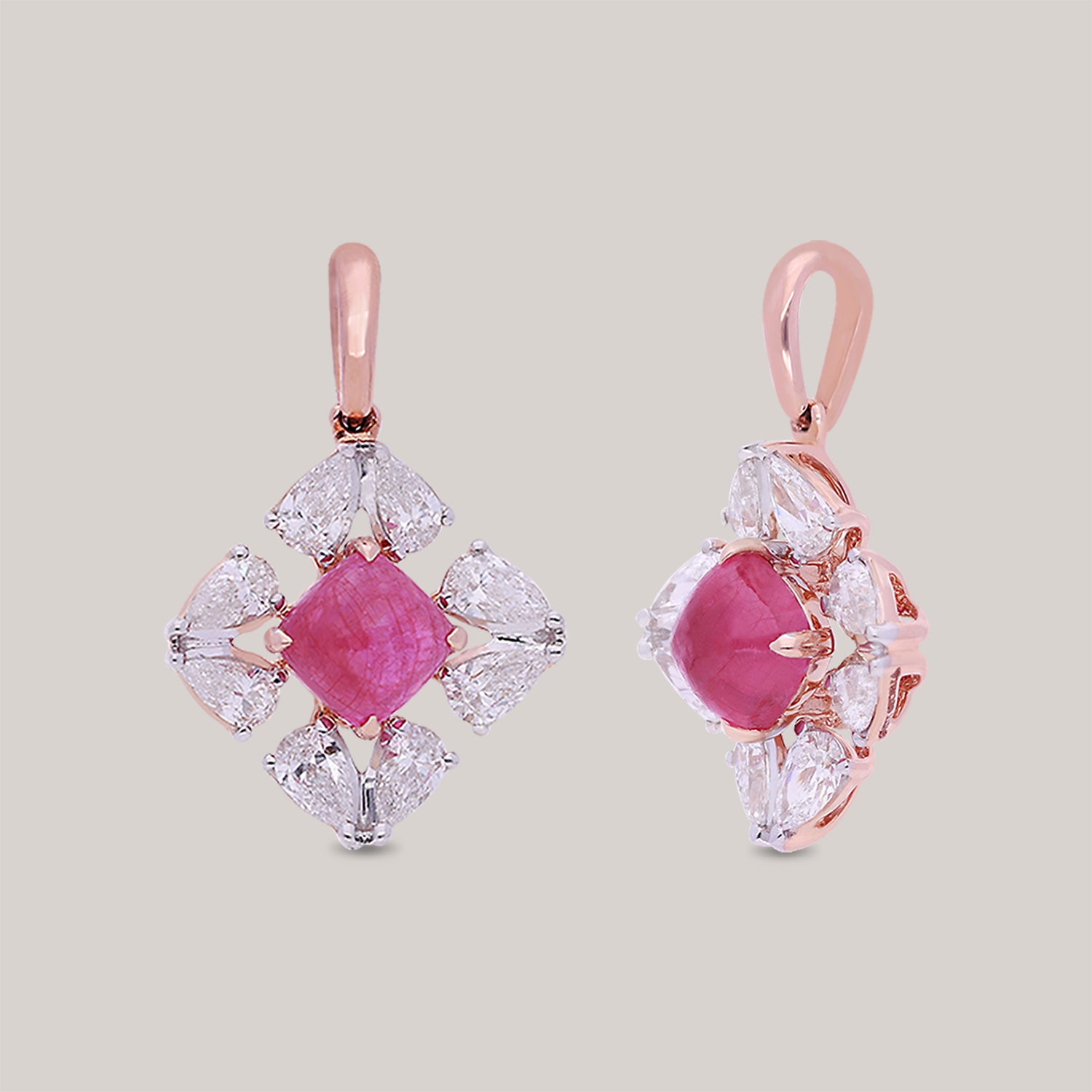 Angelic Aura Diamond Pendant
