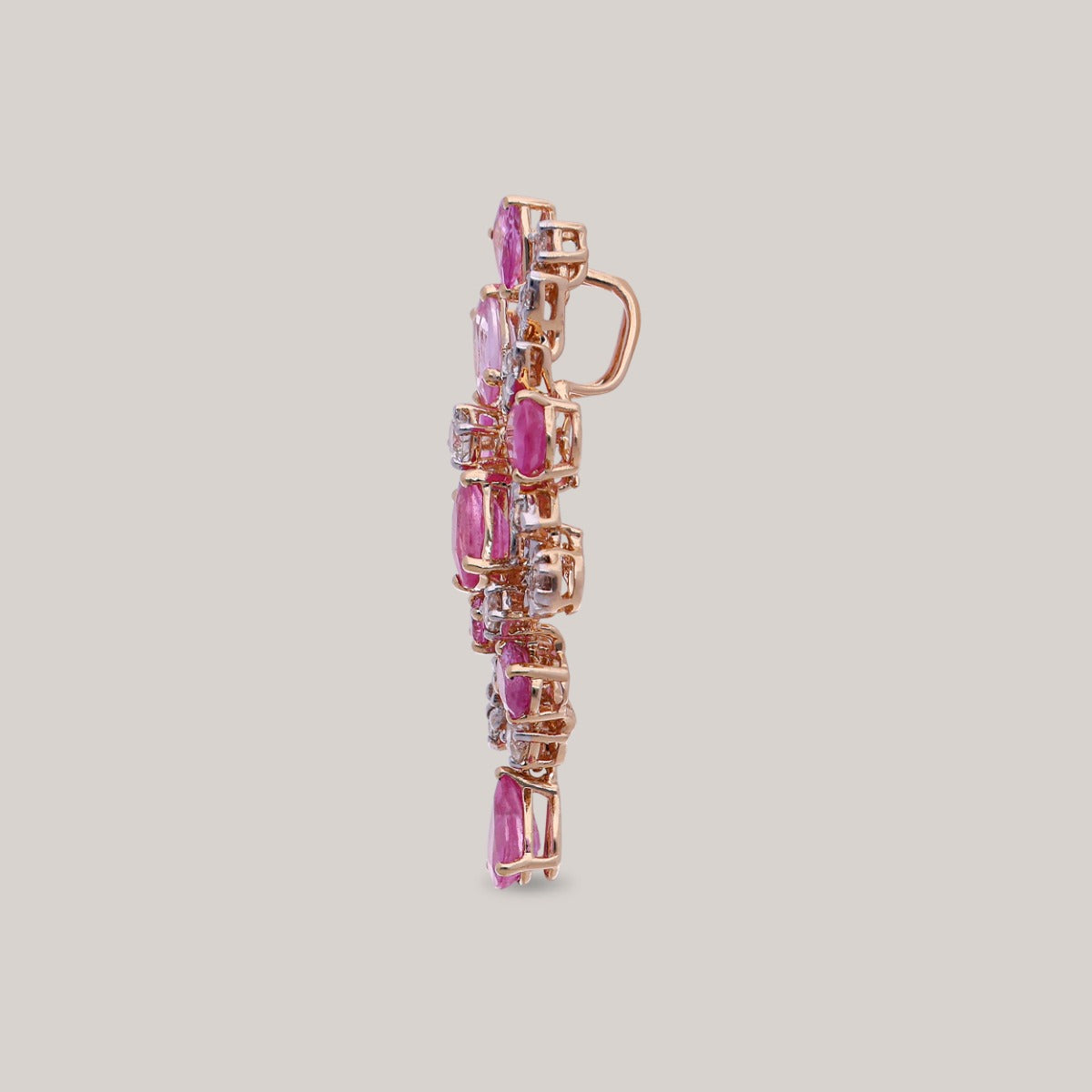 Pink Dawn Diamond Pendant