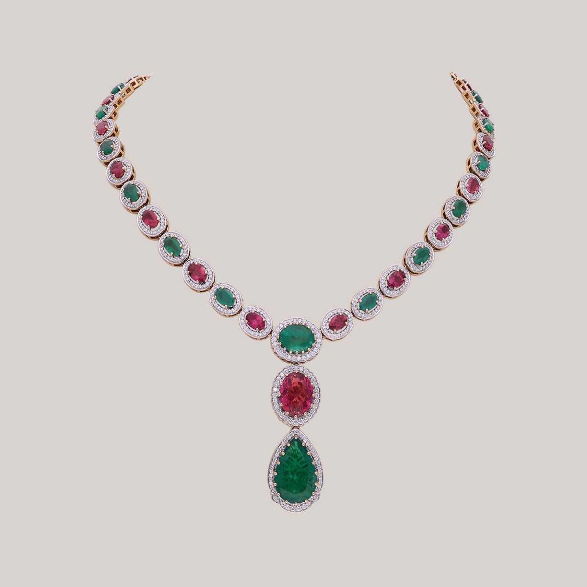 Grand Duchess Diamond Necklace Set