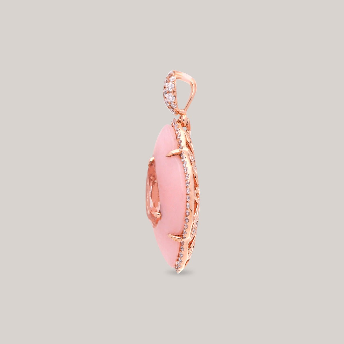 Serenity Blossom Diamond Pendant