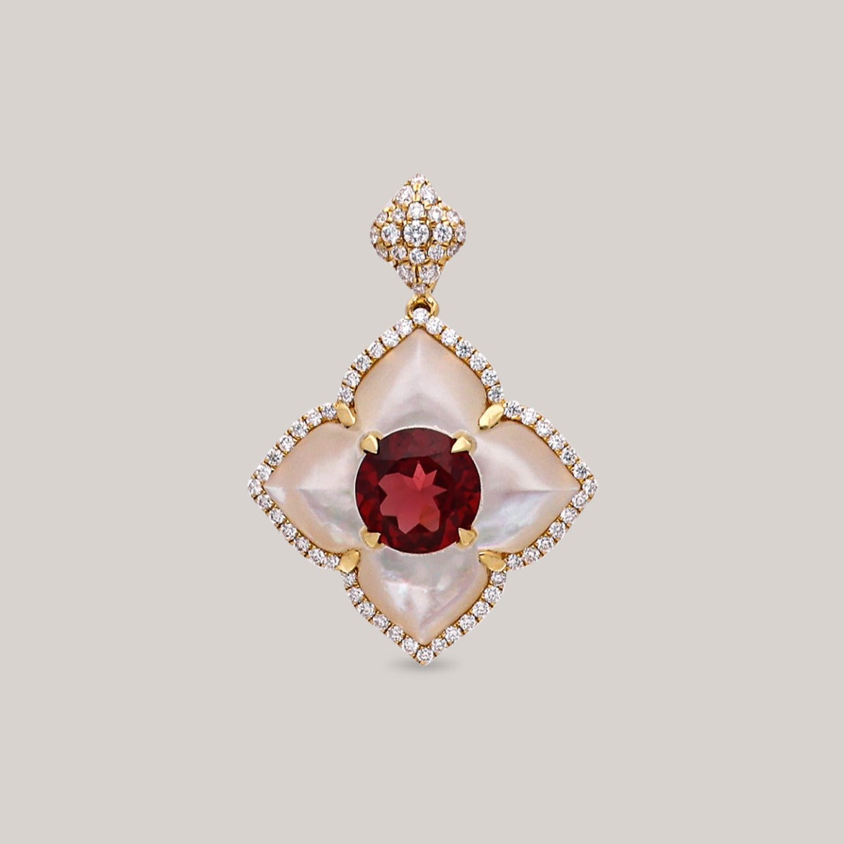 Eternal Flame Diamond Pendant