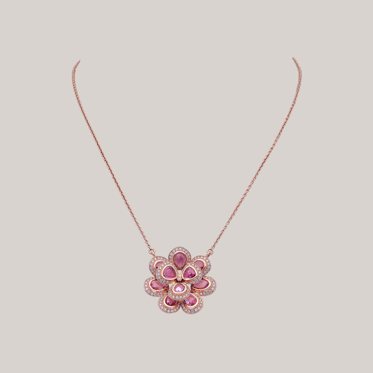 Elysian Bloom Diamond Necklace