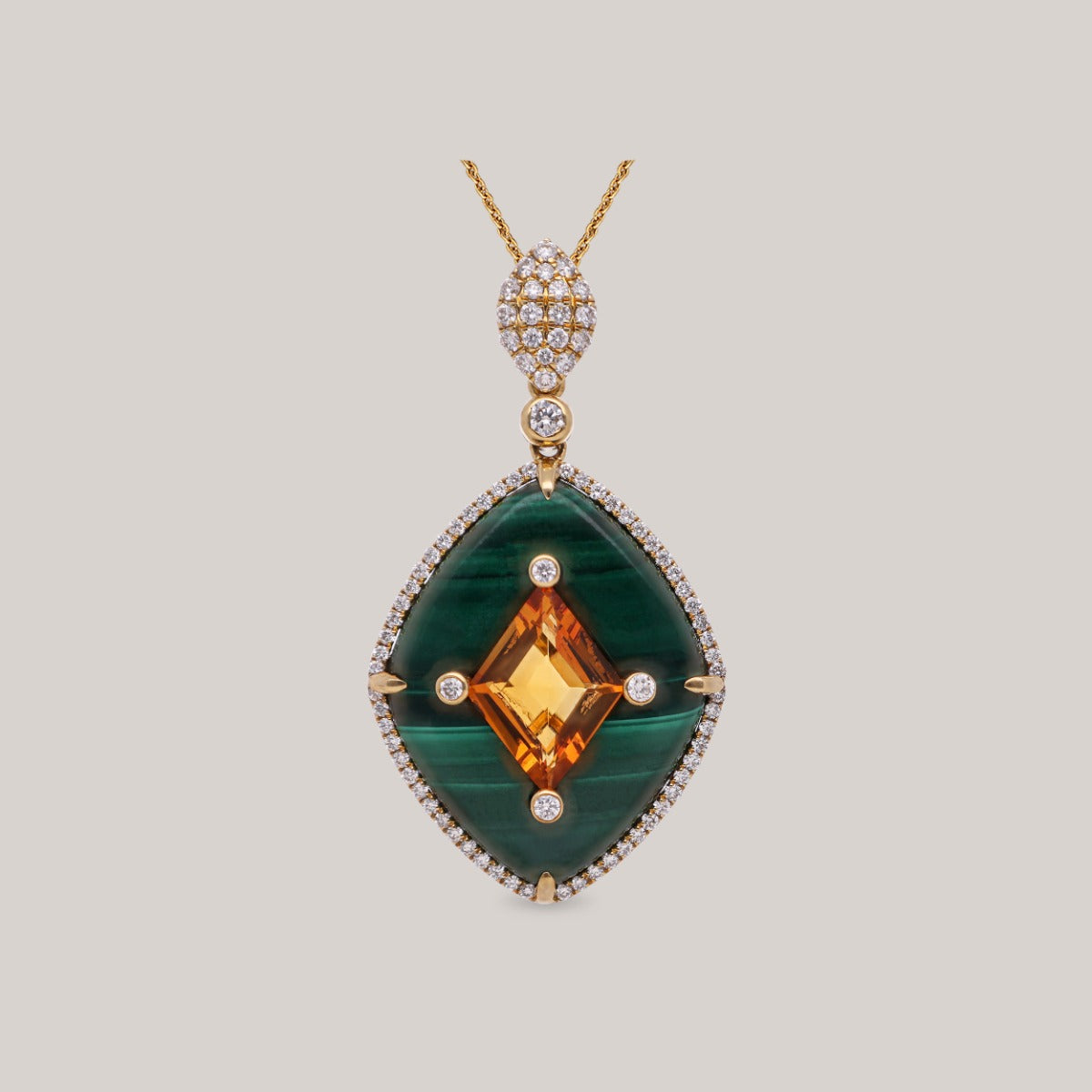 Mystic Forest Diamond Pendant