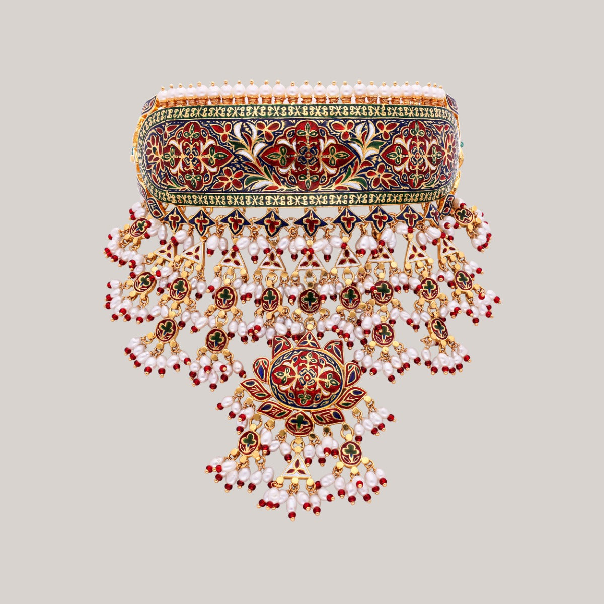 Imperial Lotus Glow Gold Choker