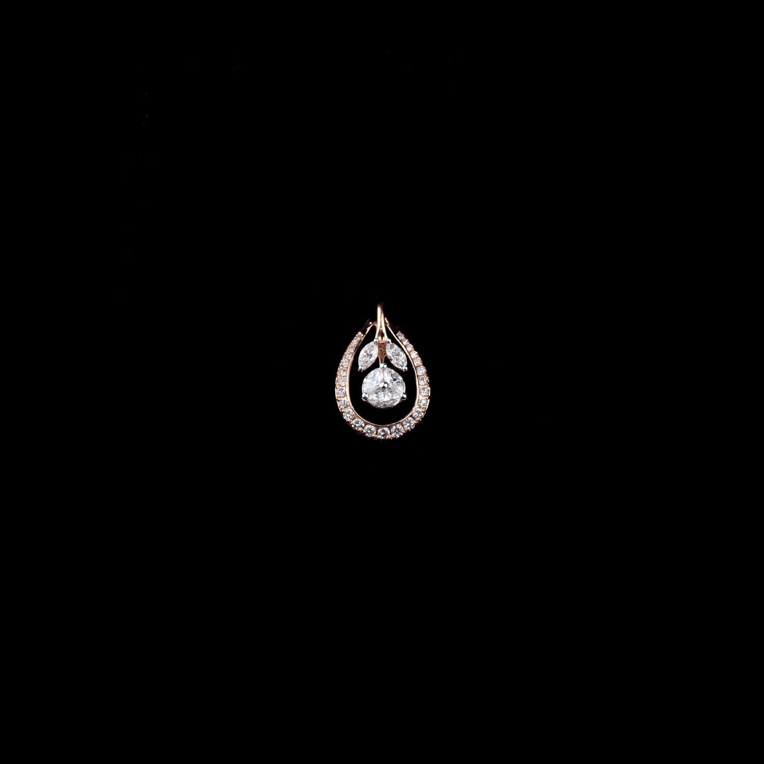 Bud Diamond Pendant