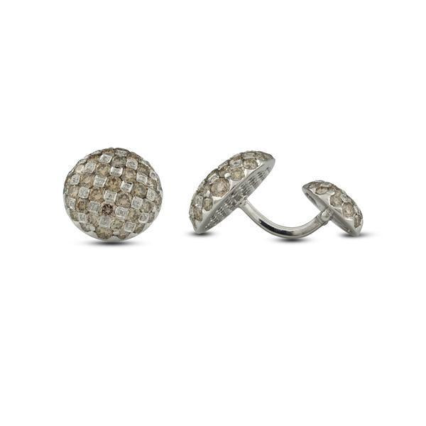 Classy Diamond Cufflinks