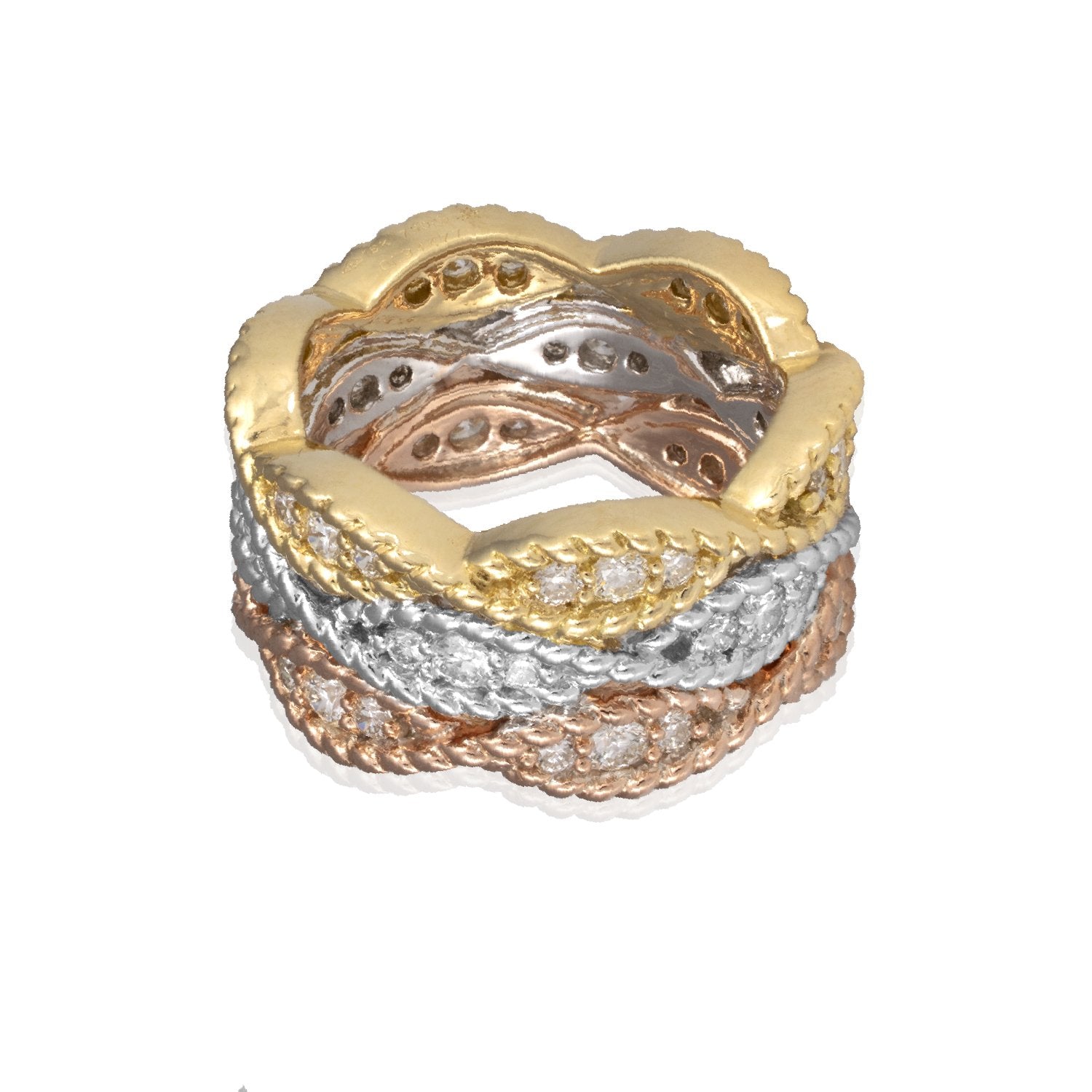 Cluster Chunky Diamond Ring