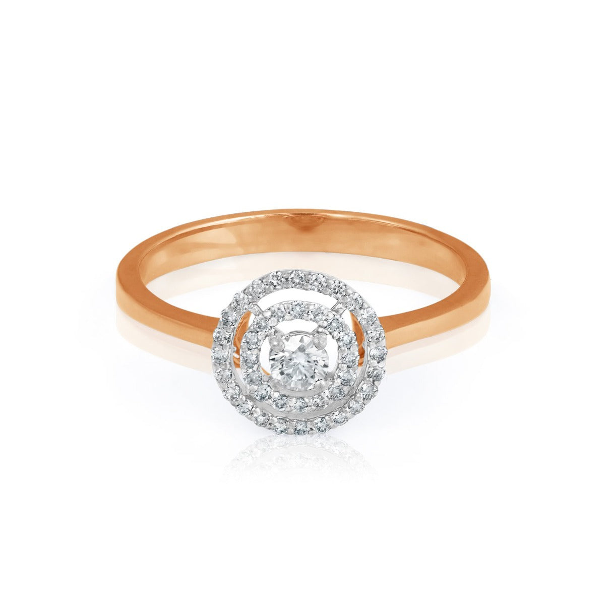 Simple Circle Diamond Ring