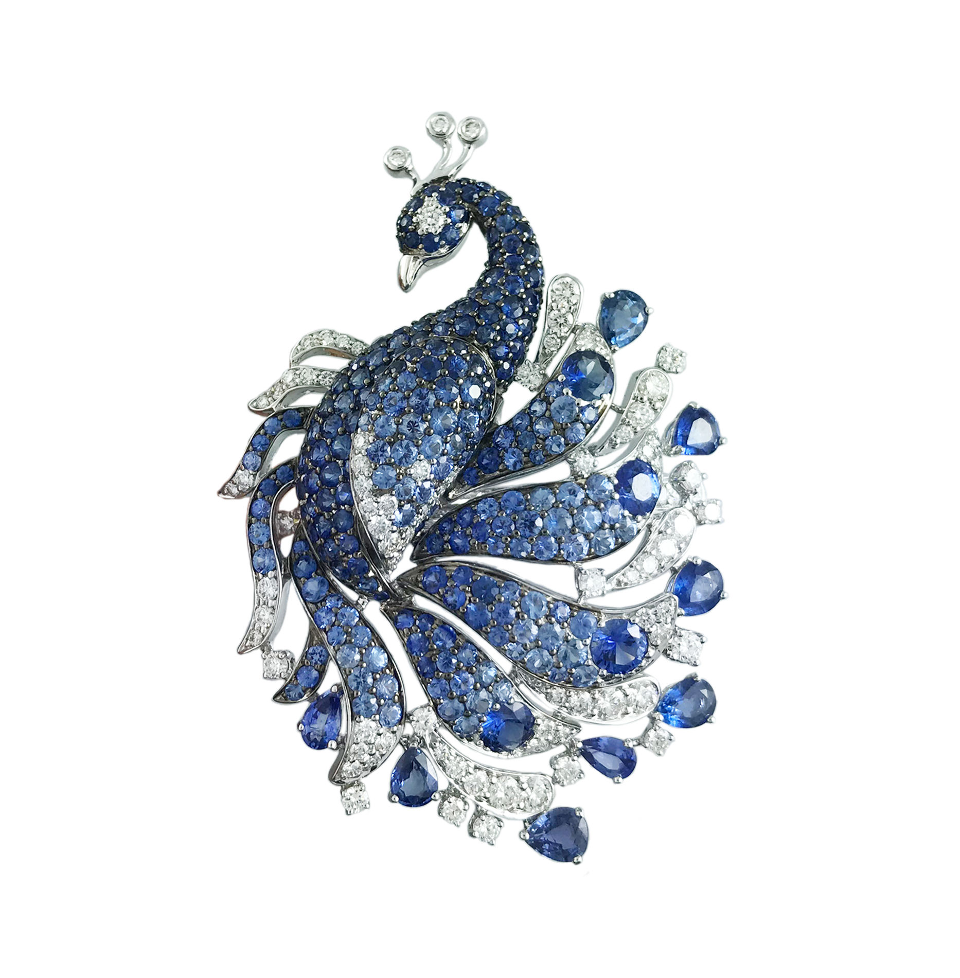 Florence Peacock Diamond Ring
