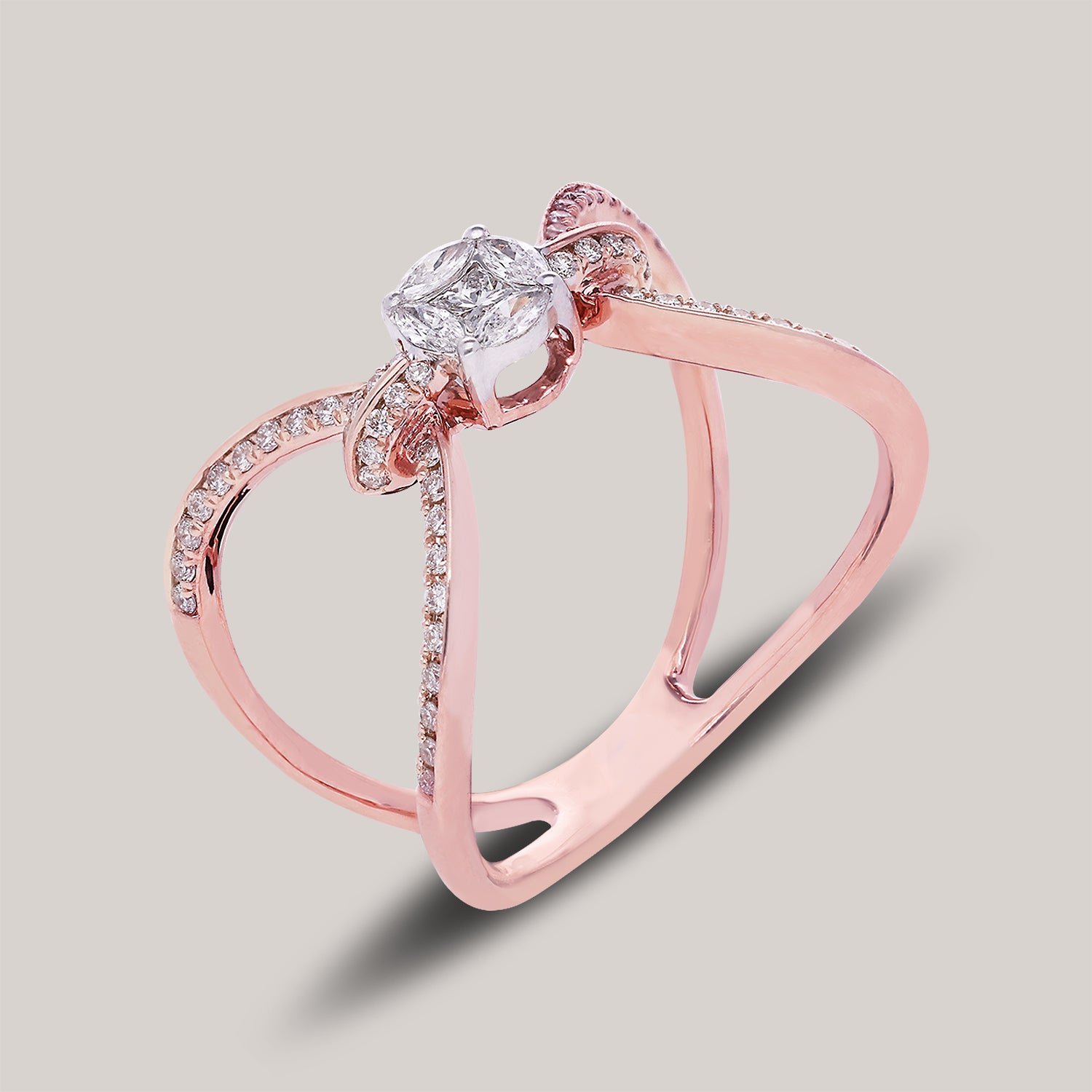 Twinkling Twilight Diamond Ring