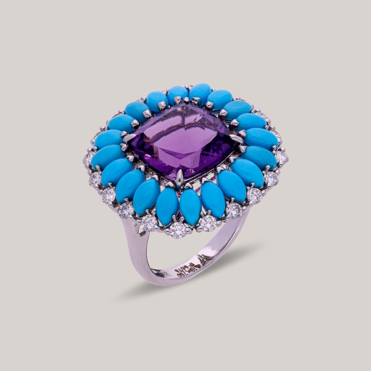 Celestial Harmony Diamond Ring