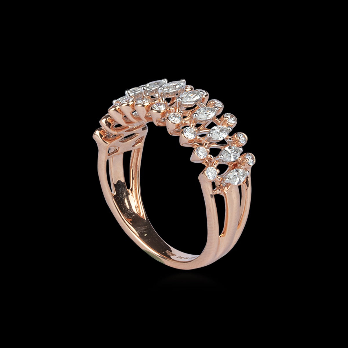 Diamond Stacks Ring