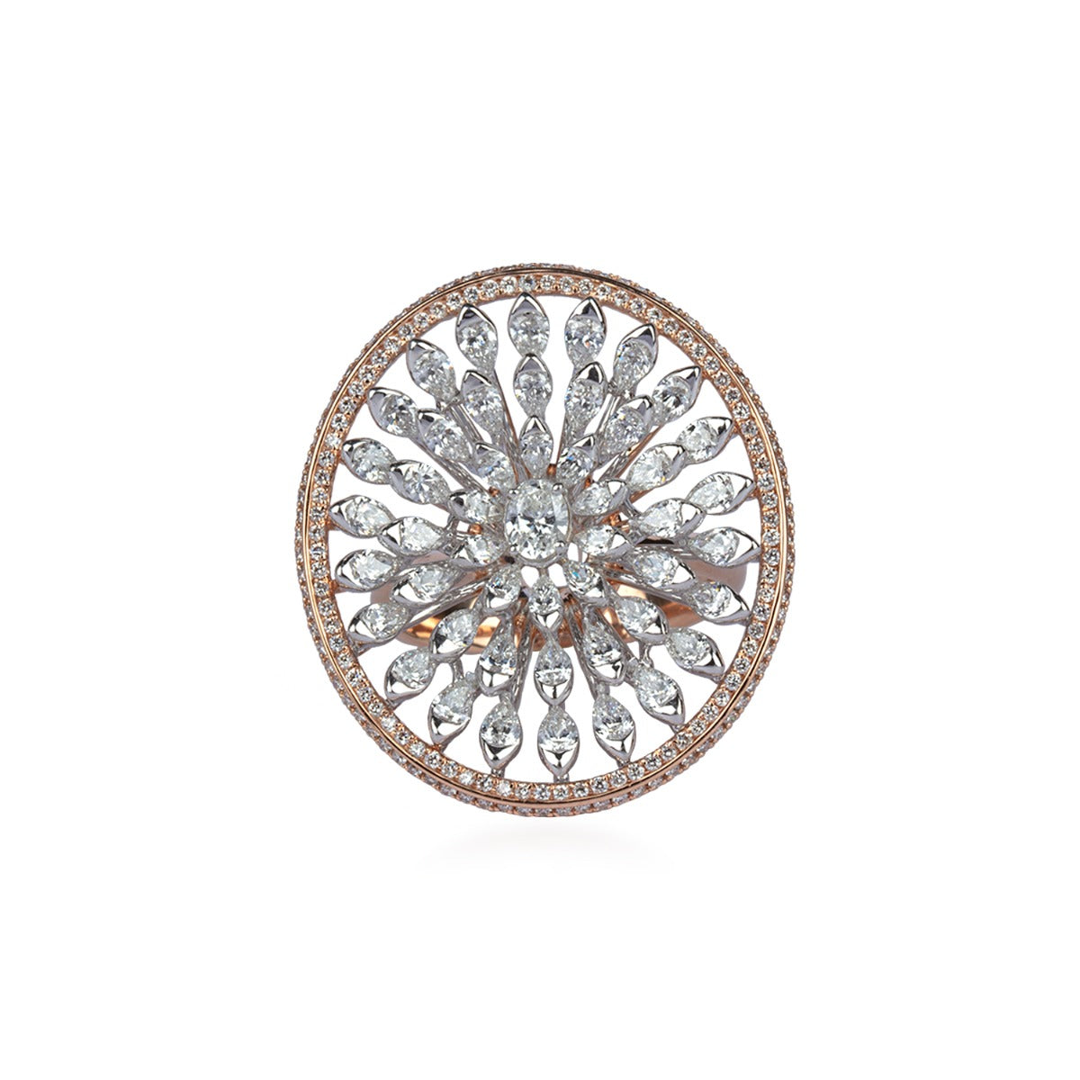 Flourish Of Stars Diamond Ring