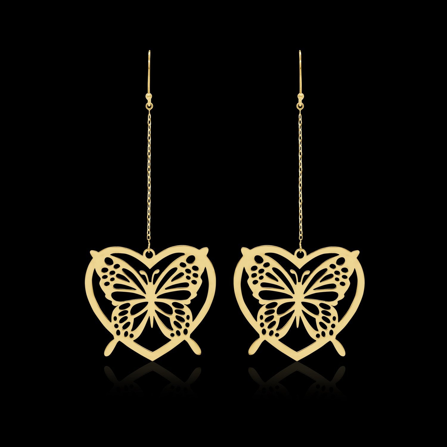 Love Butterfly Earrings