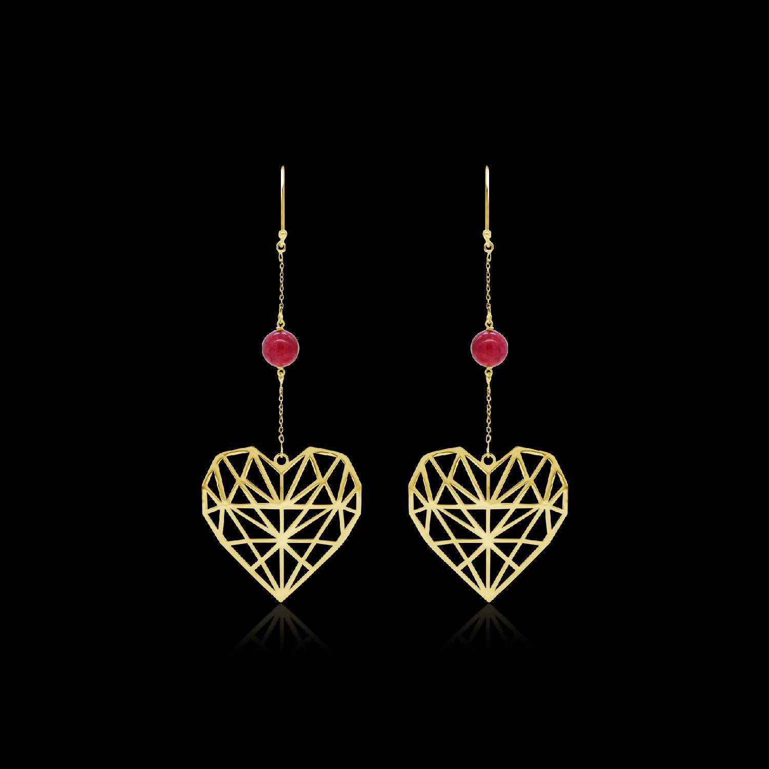 Sway Heart Earrings