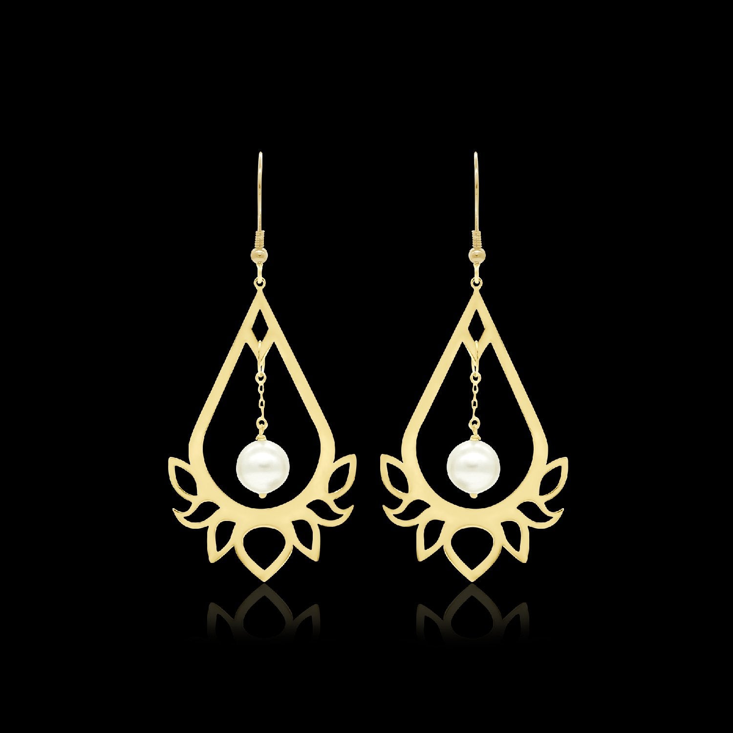 Pearl Blossom Earrings