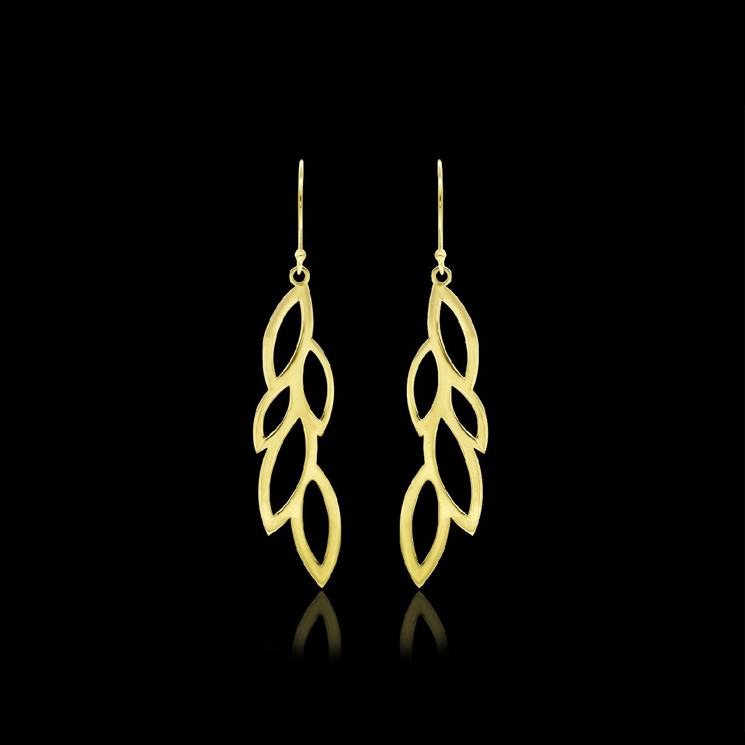 Leaflet Drop Earrings
