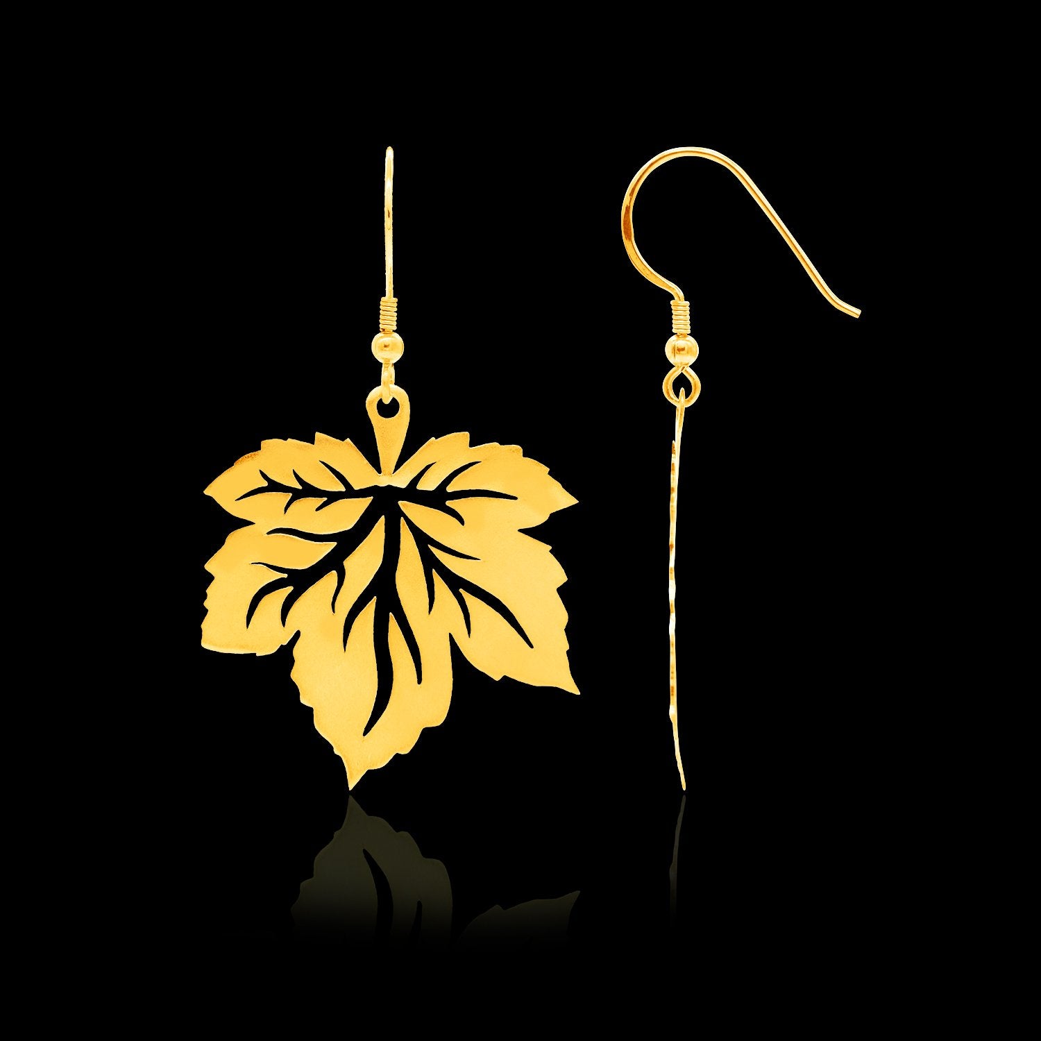 Leaf Contemporary Earrings