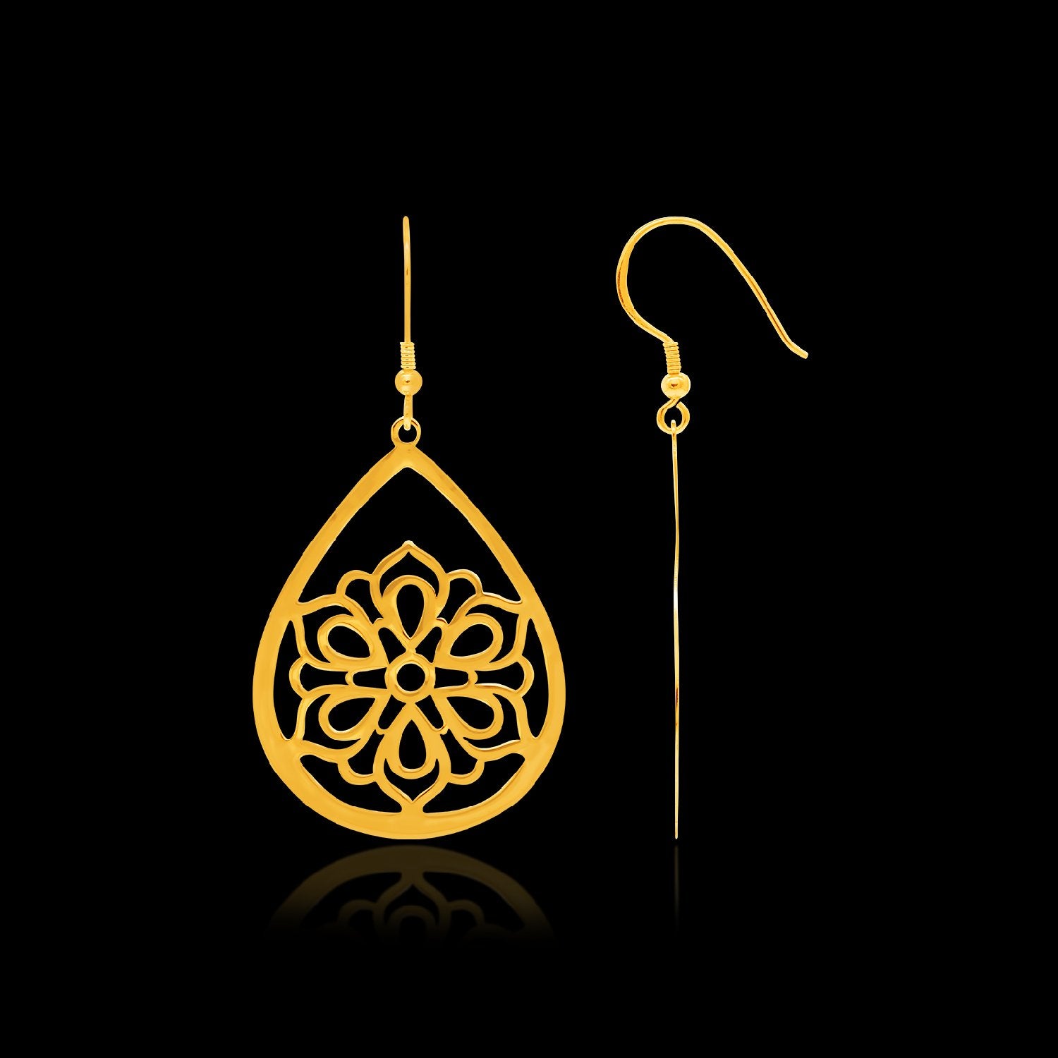 Encircle Flower Earrings