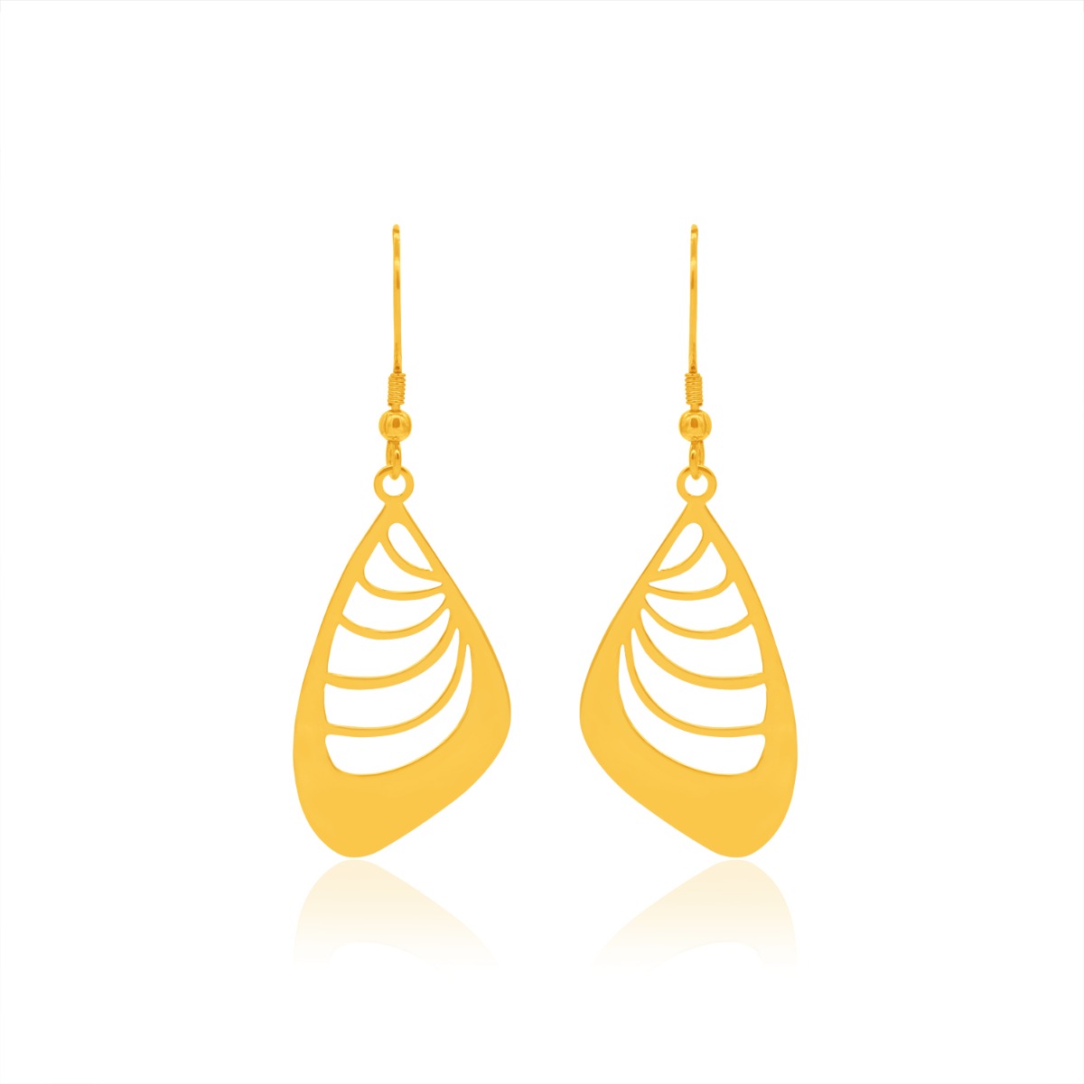 Shanaya Triangular Drop Earrings