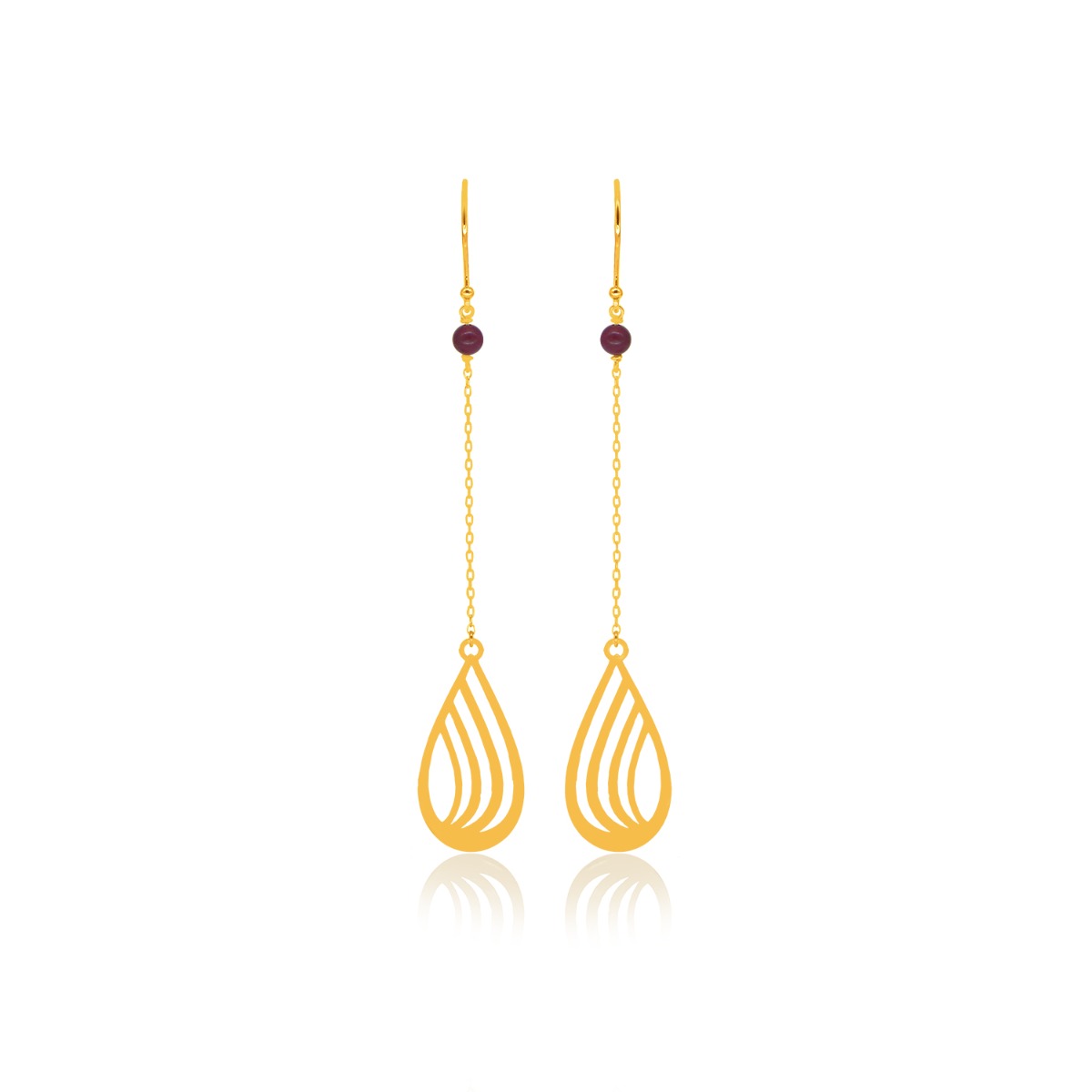 Falling Drop Earrings