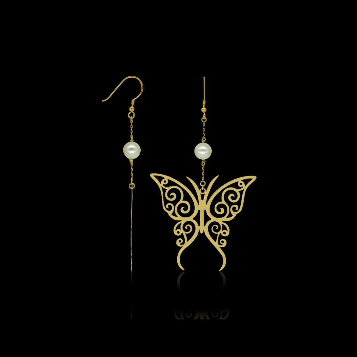 Magical Butterfly Drop Earrings