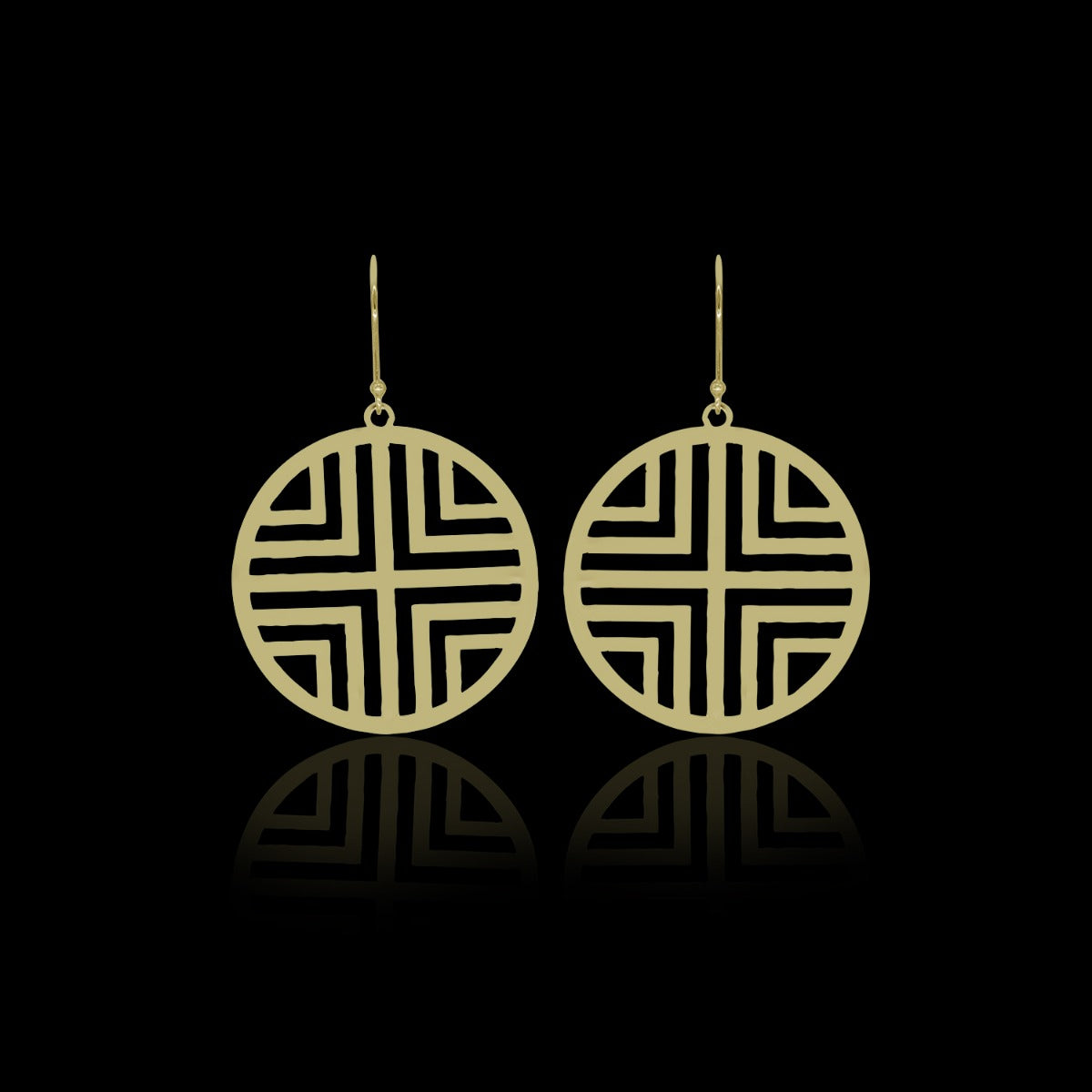 Sway Encircled Drop Earrings
