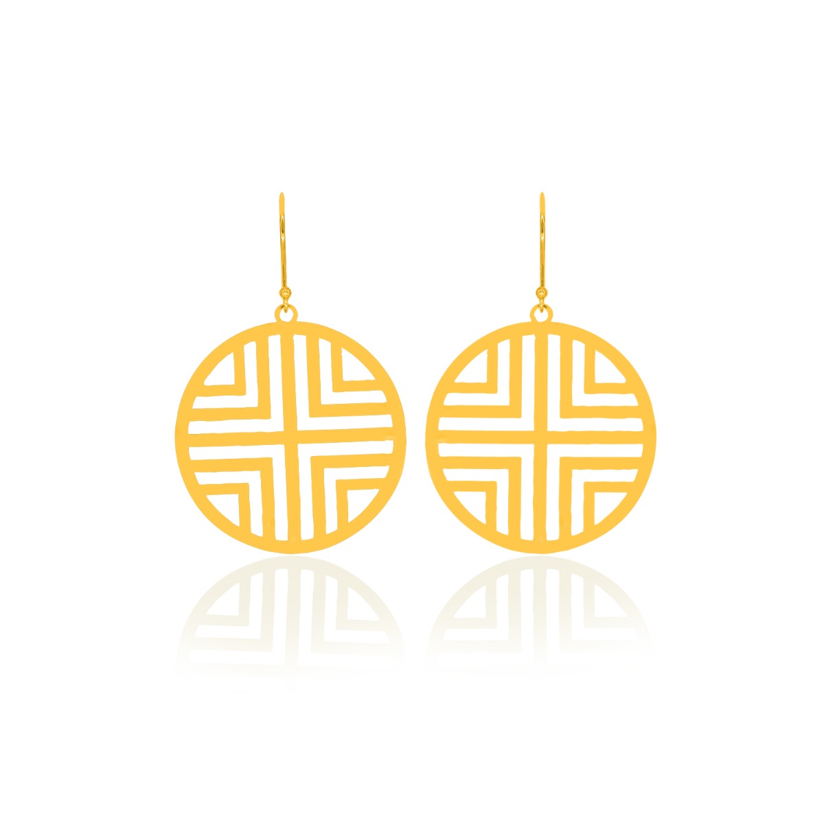 Sway Encircled Drop Earrings