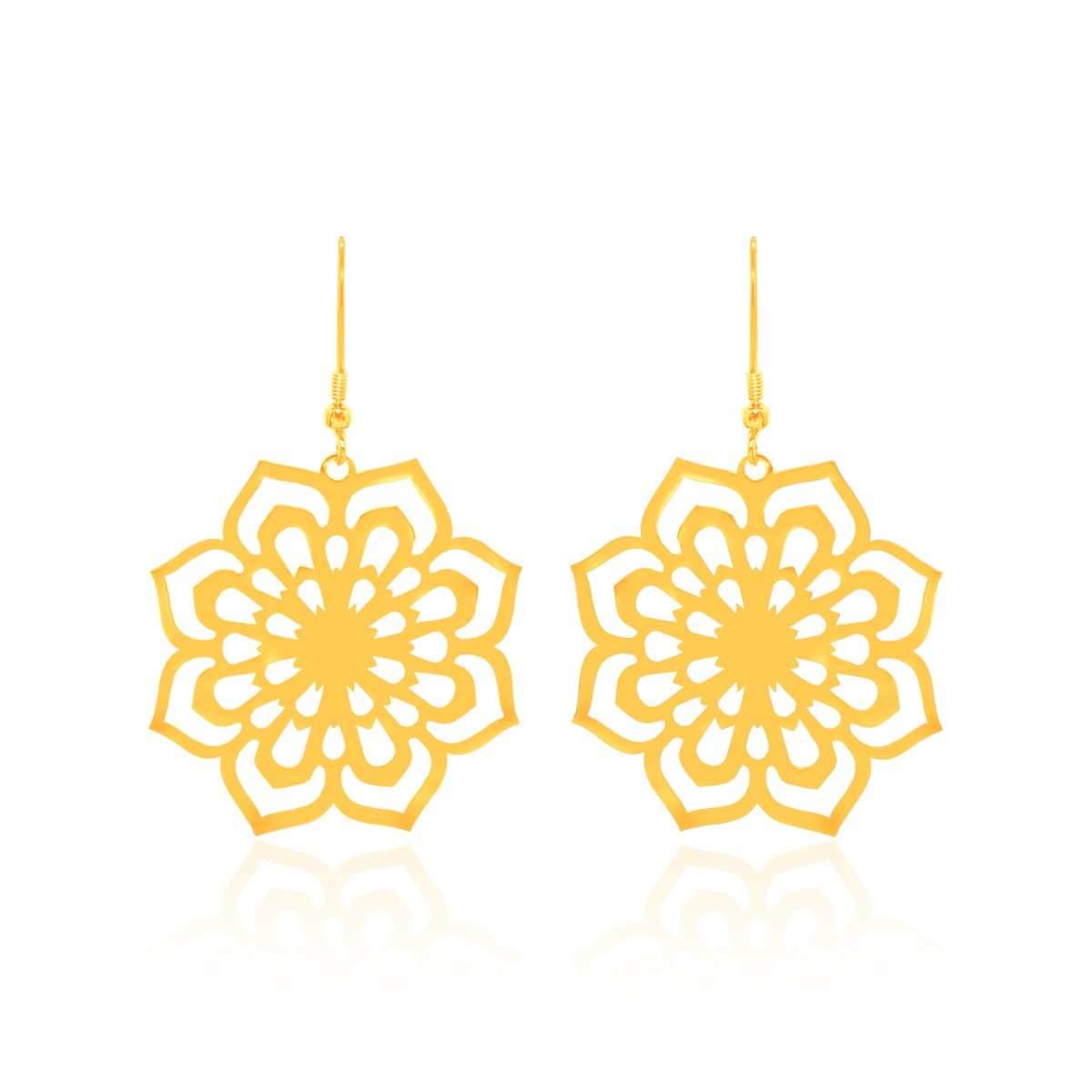 Enchanting Rose Drop Earrings