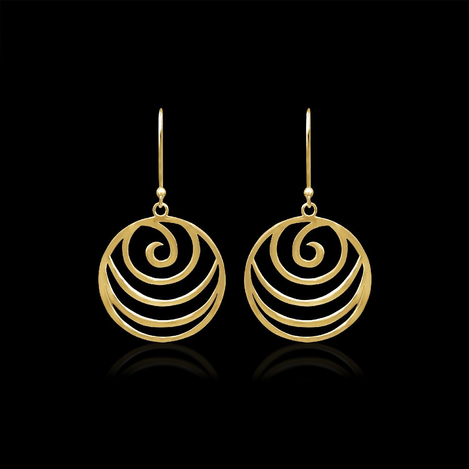 Amore Modern Art Earrings