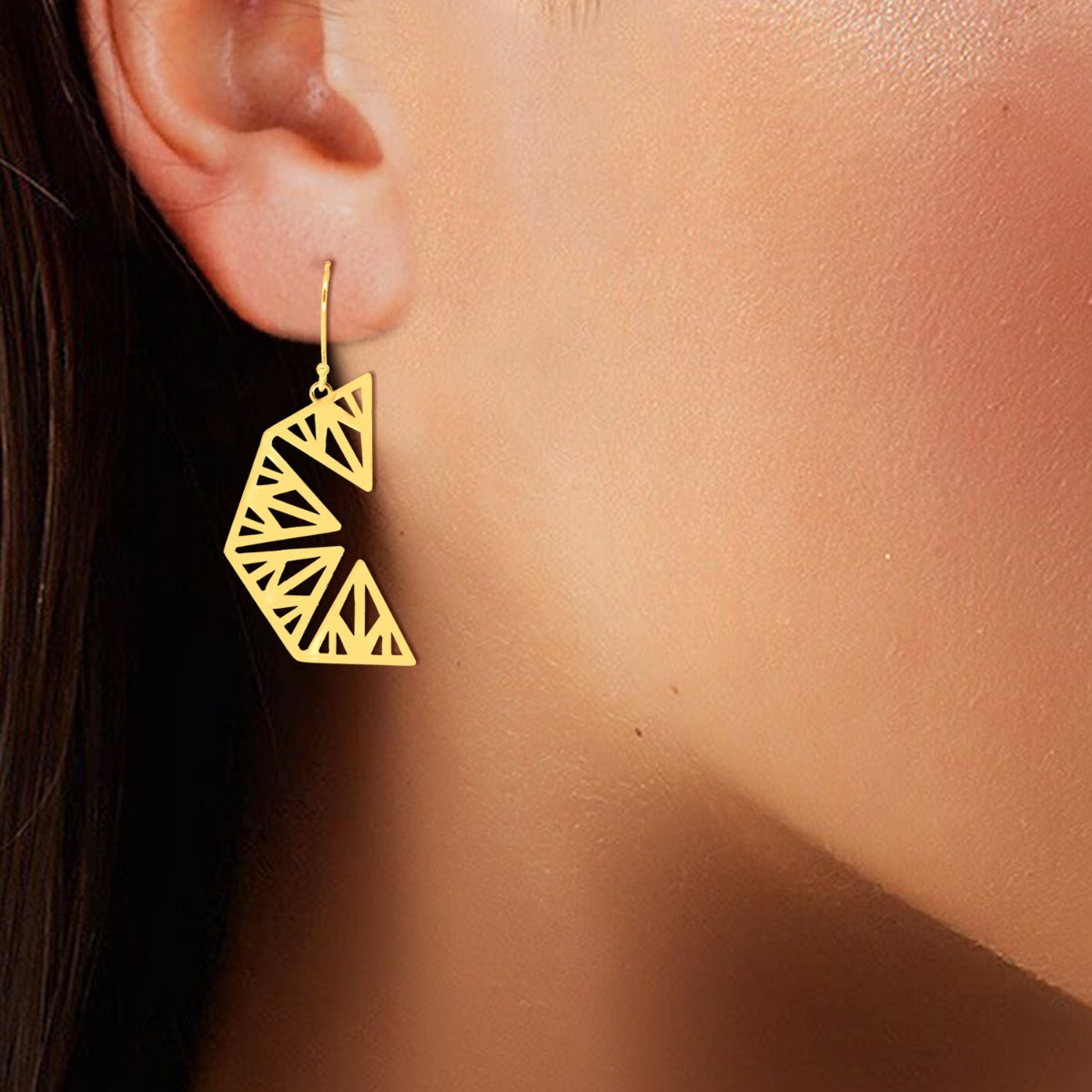 Quartet Trio Drop Earrings
