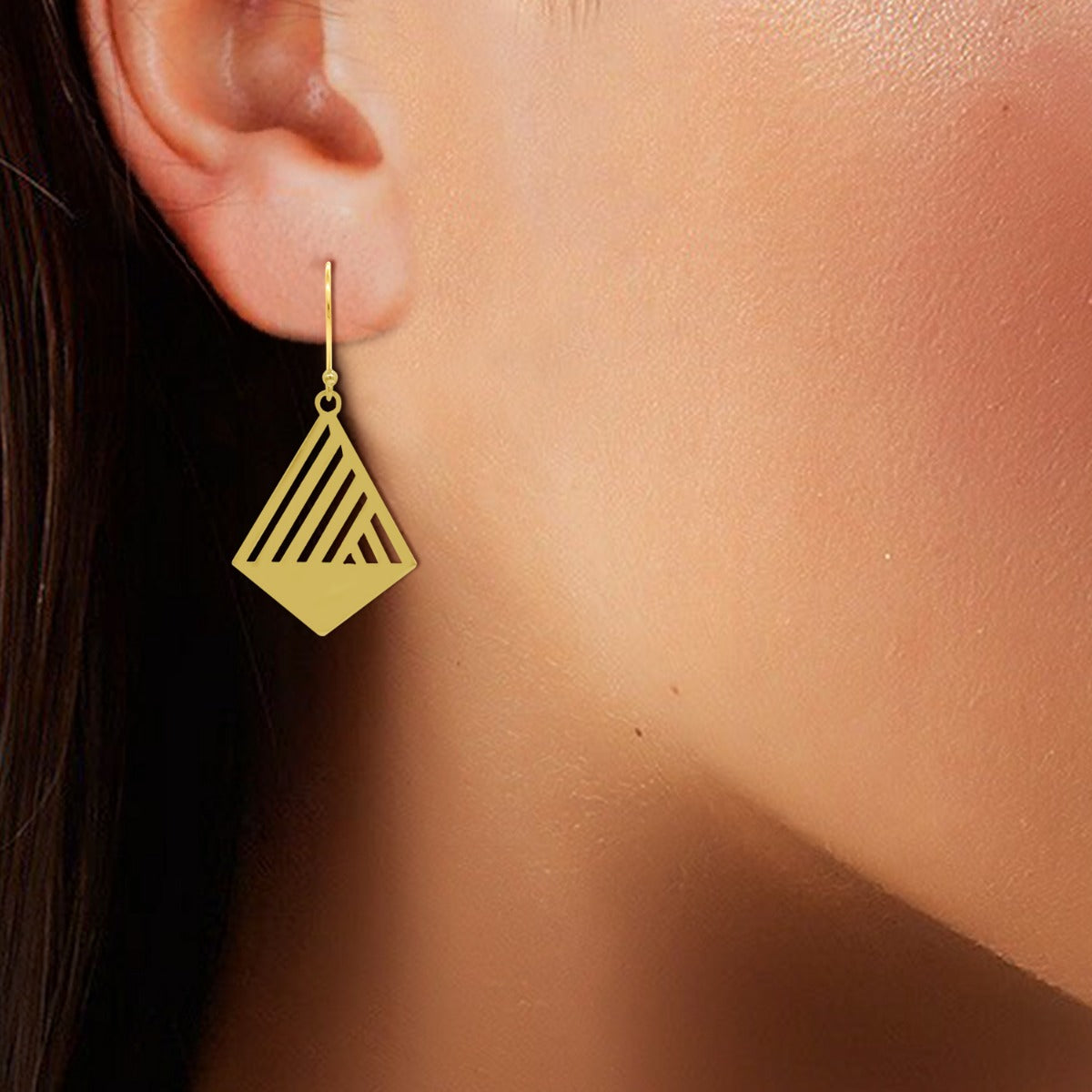 Oma Tringle Drop Earrings