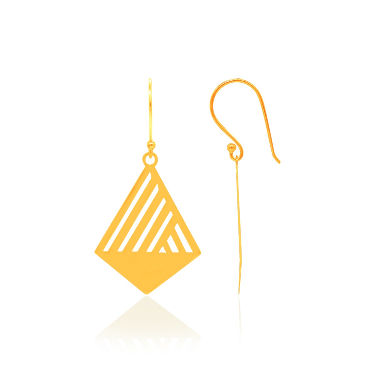 Oma Tringle Drop Earrings