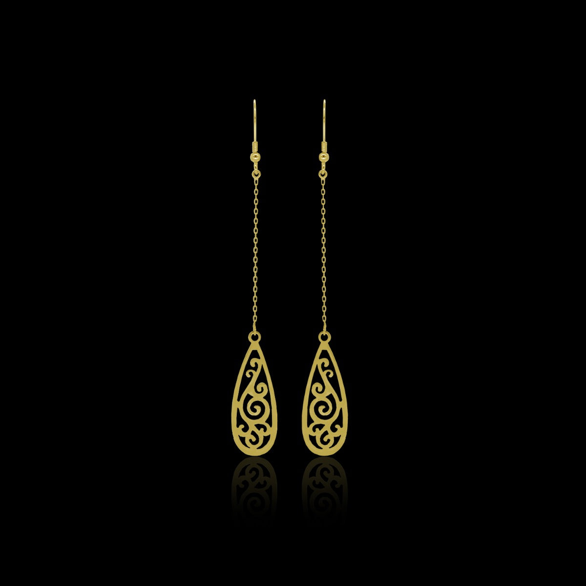 Lucky Sleek Drop Earrings