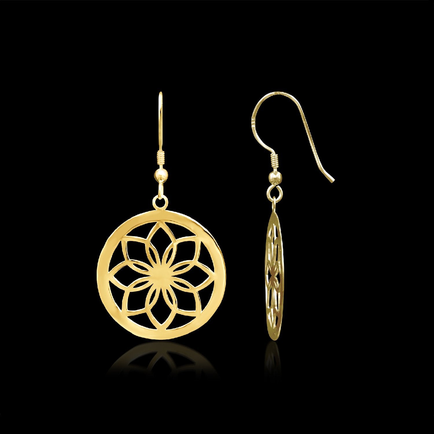 Floral Encircle Earrings