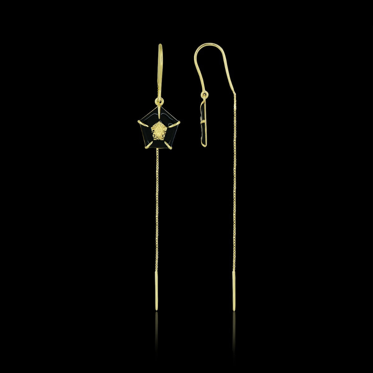 Glam Drop Sui Dhaga Earrings