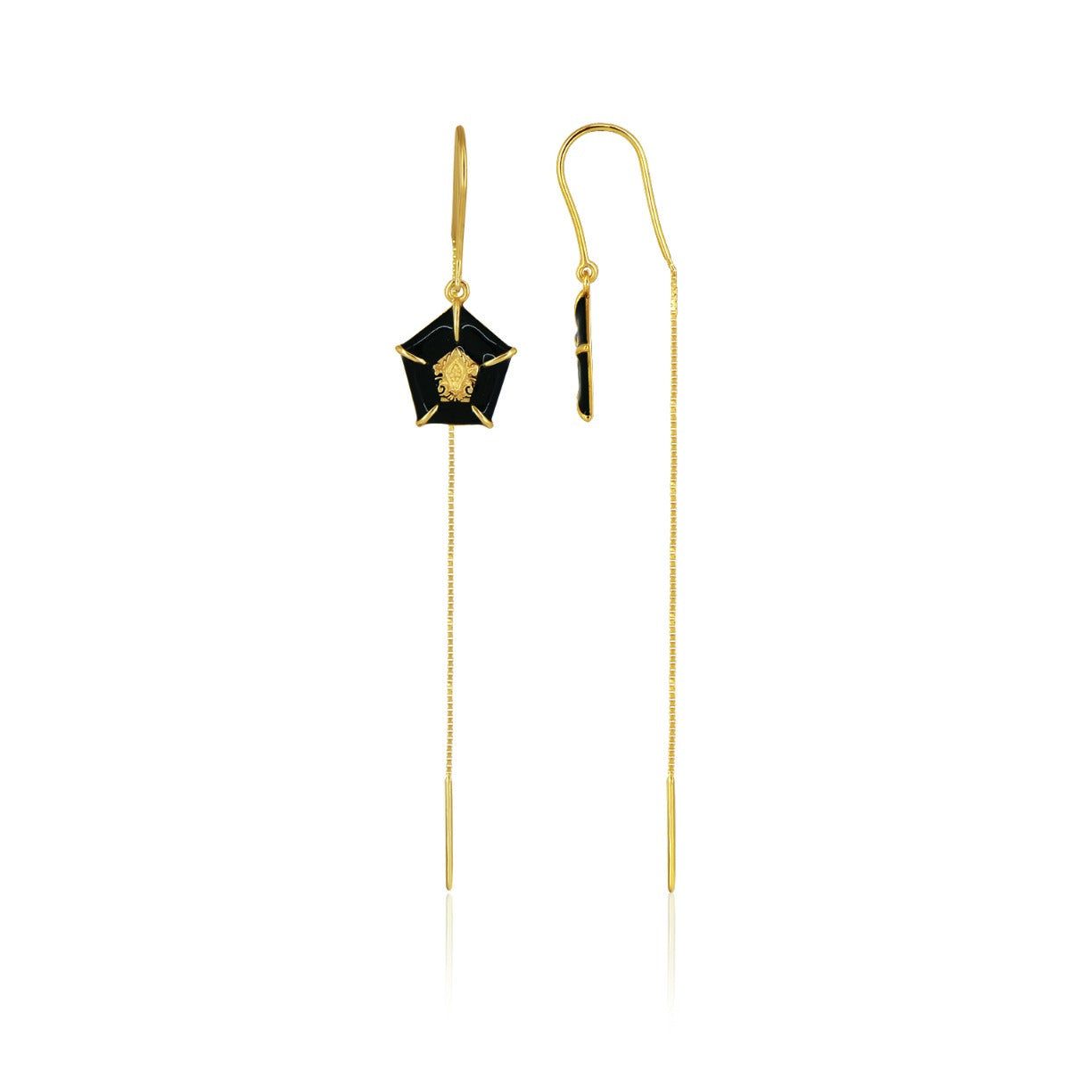 Glam Drop Sui Dhaga Earrings