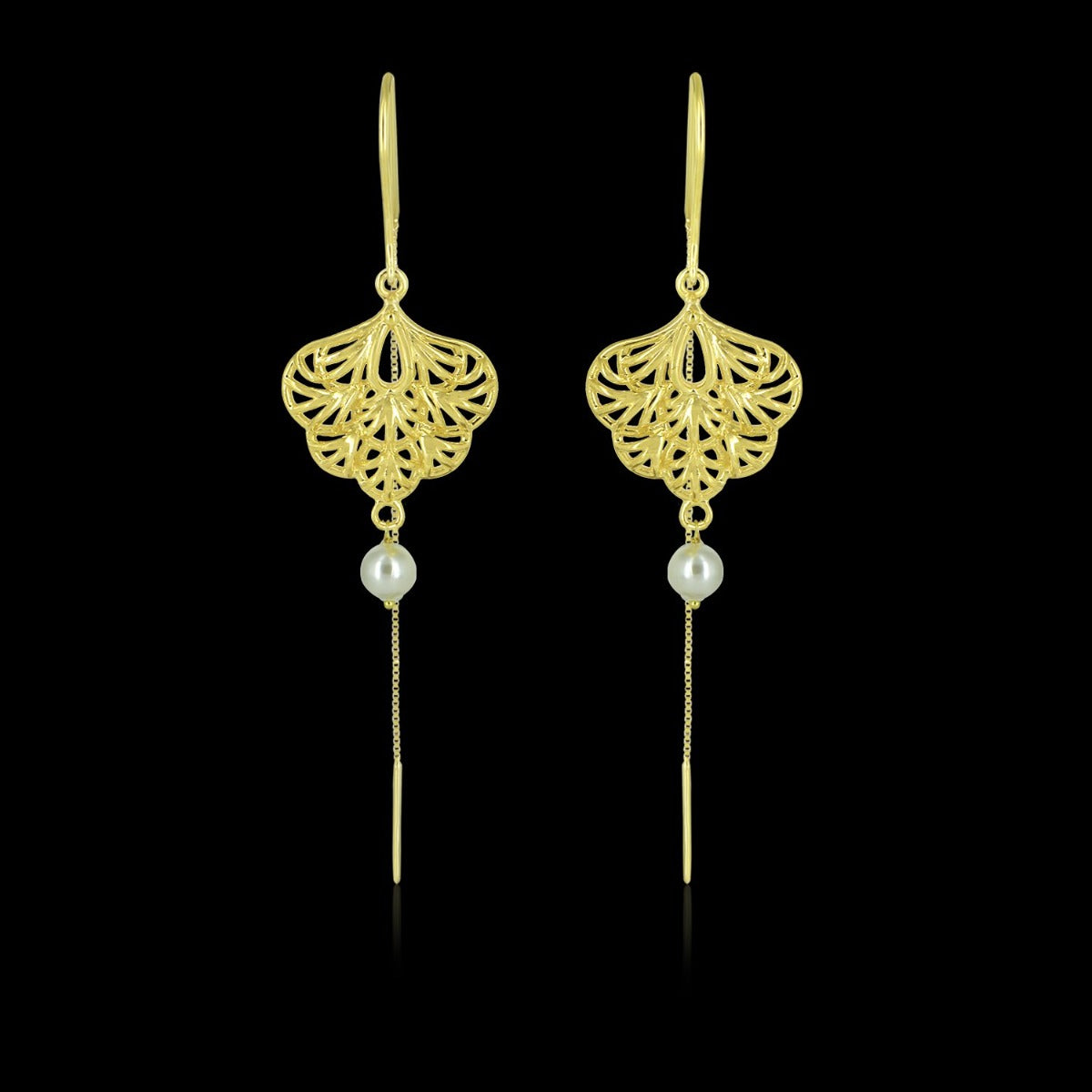 Blossom Floral Sui Dhaga Earrings