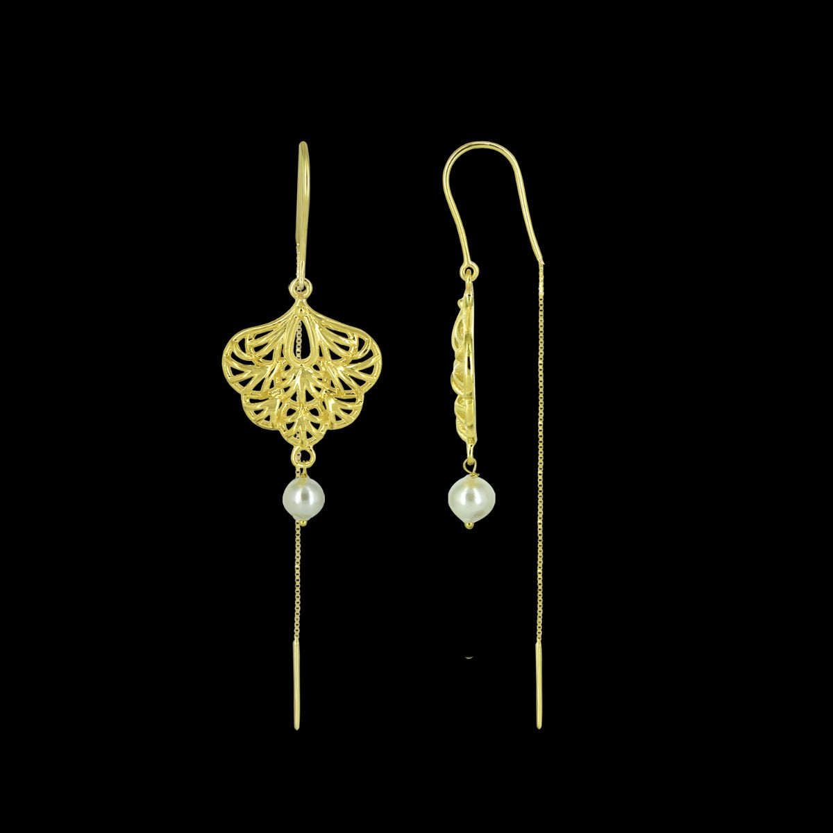 Blossom Floral Sui Dhaga Earrings
