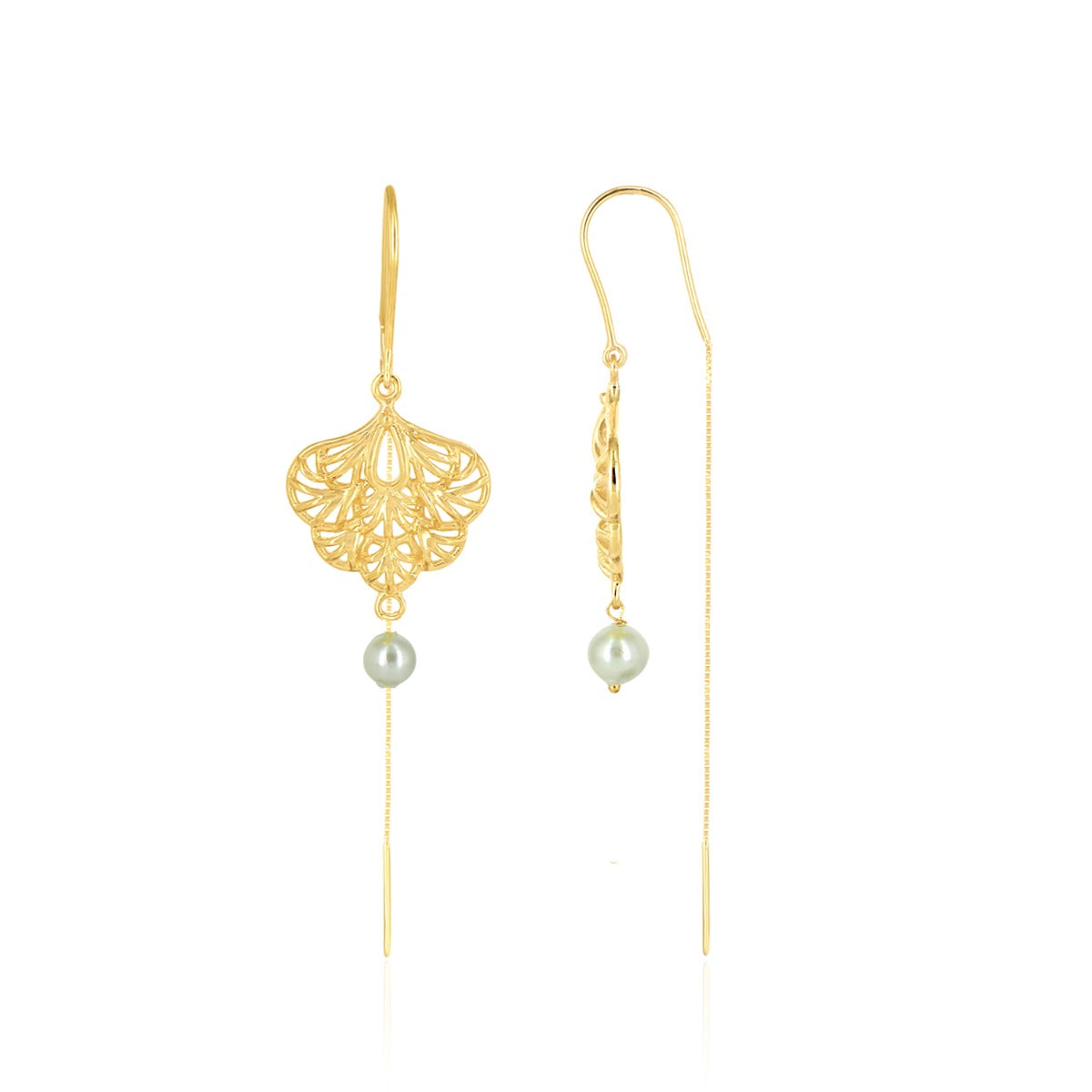 Blossom Floral Sui Dhaga Earrings