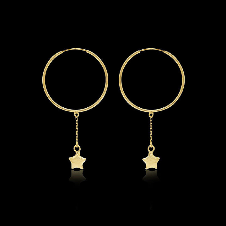 Kristine Hoops Earrings