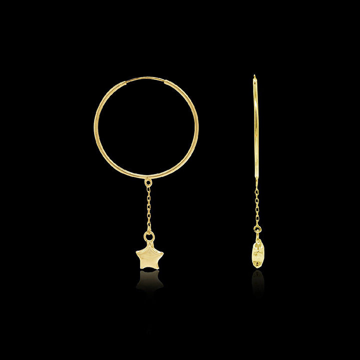 Kristine Hoops Earrings