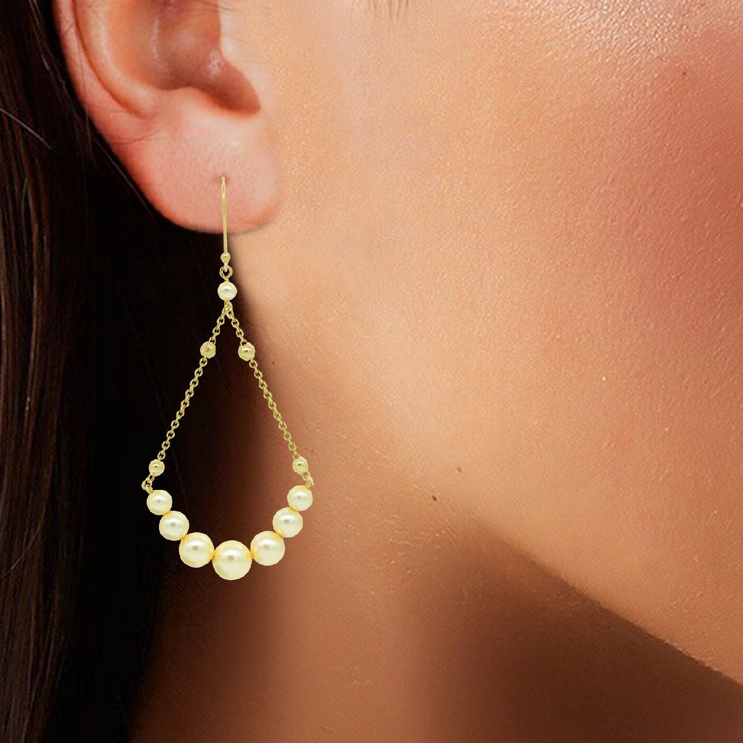 Ivory Pearl Earrings
