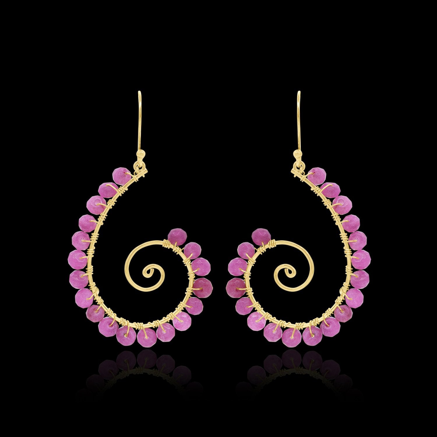 Swish Beaded Earrings
