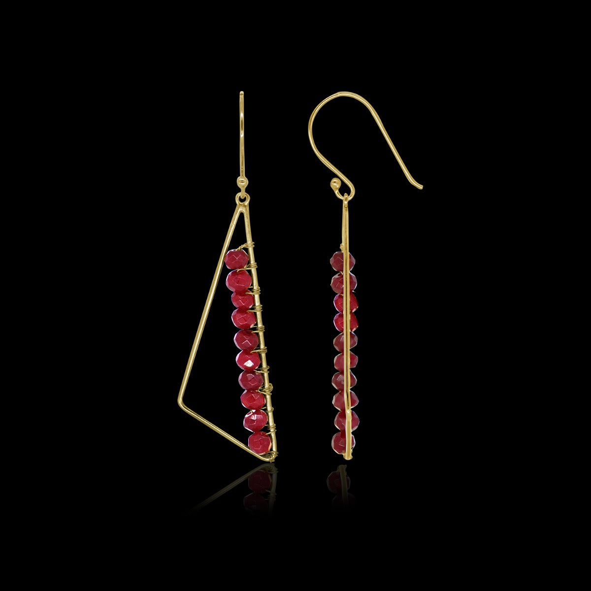 Lucy Beaded Drop Earrings