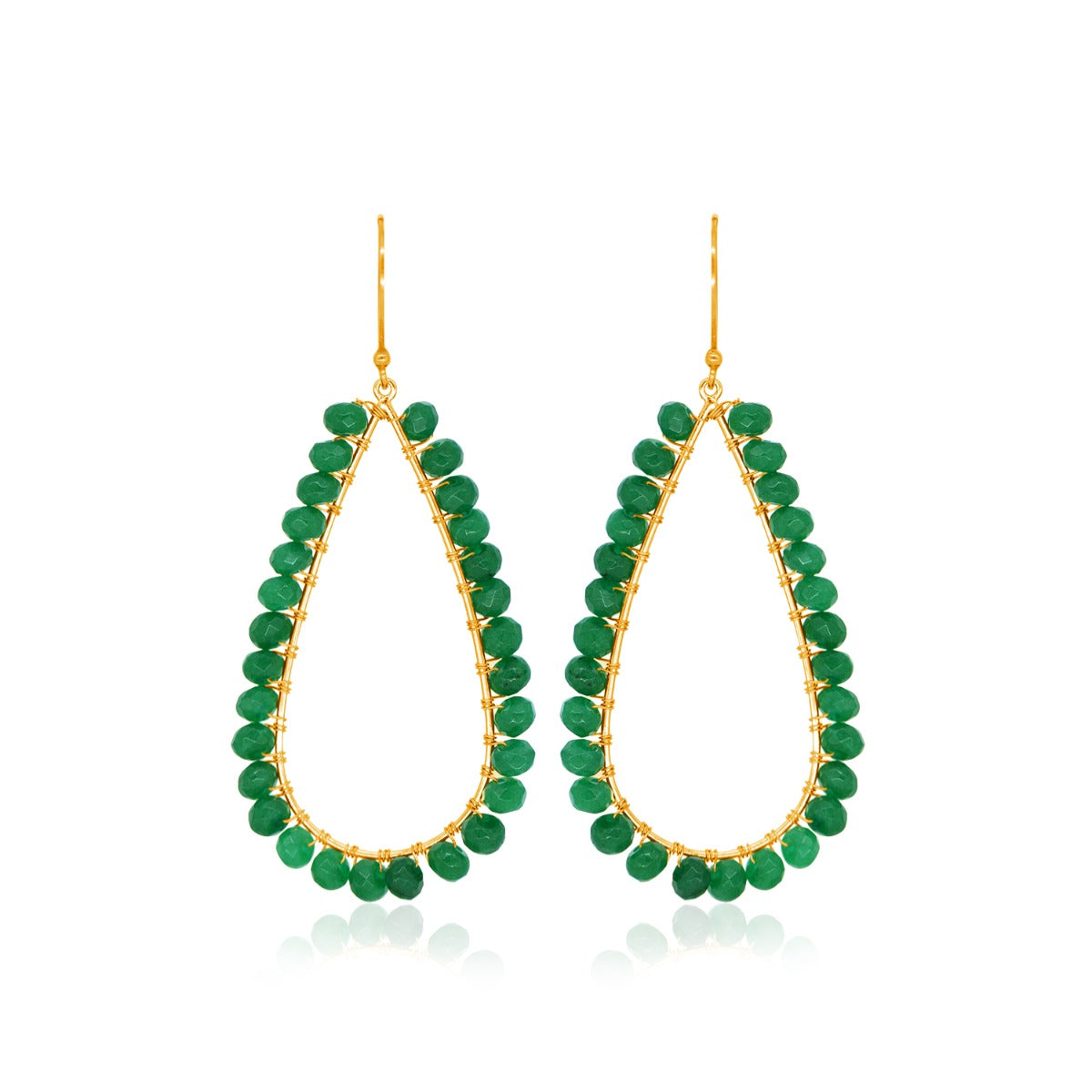 Liberty Beaded Drop Earrings